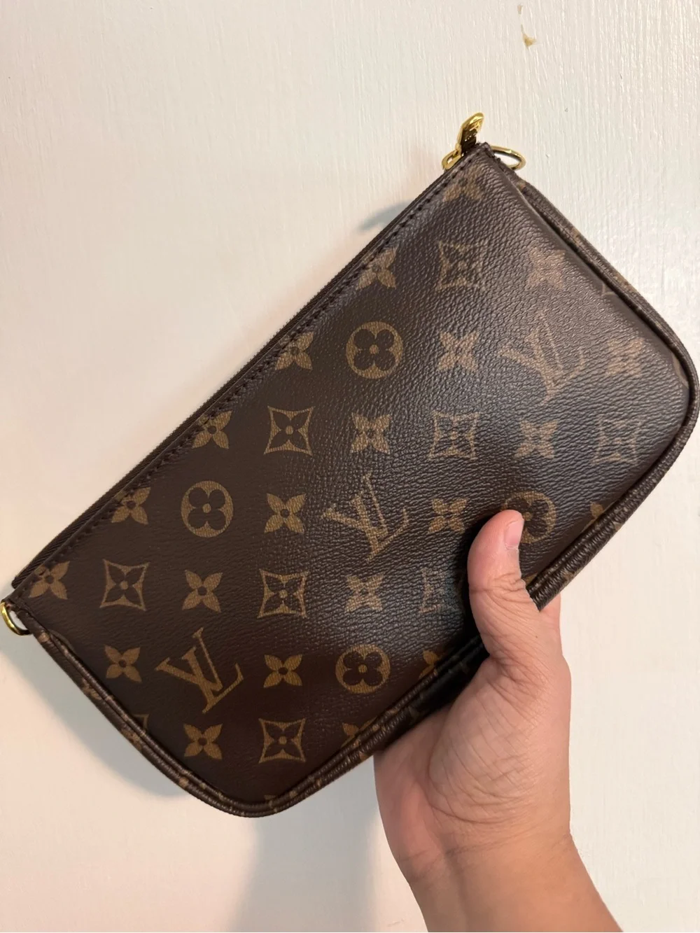 LOUIS VUITTON LARGE POCHETTE MONOGRAM FROM MPA
